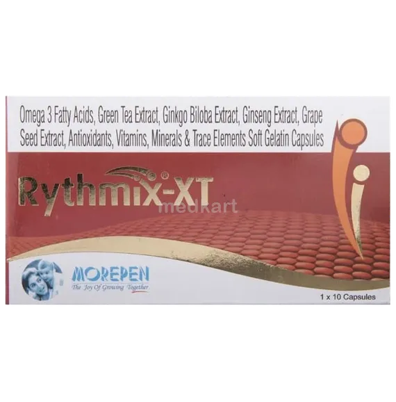 rythmix xt capsule 10's